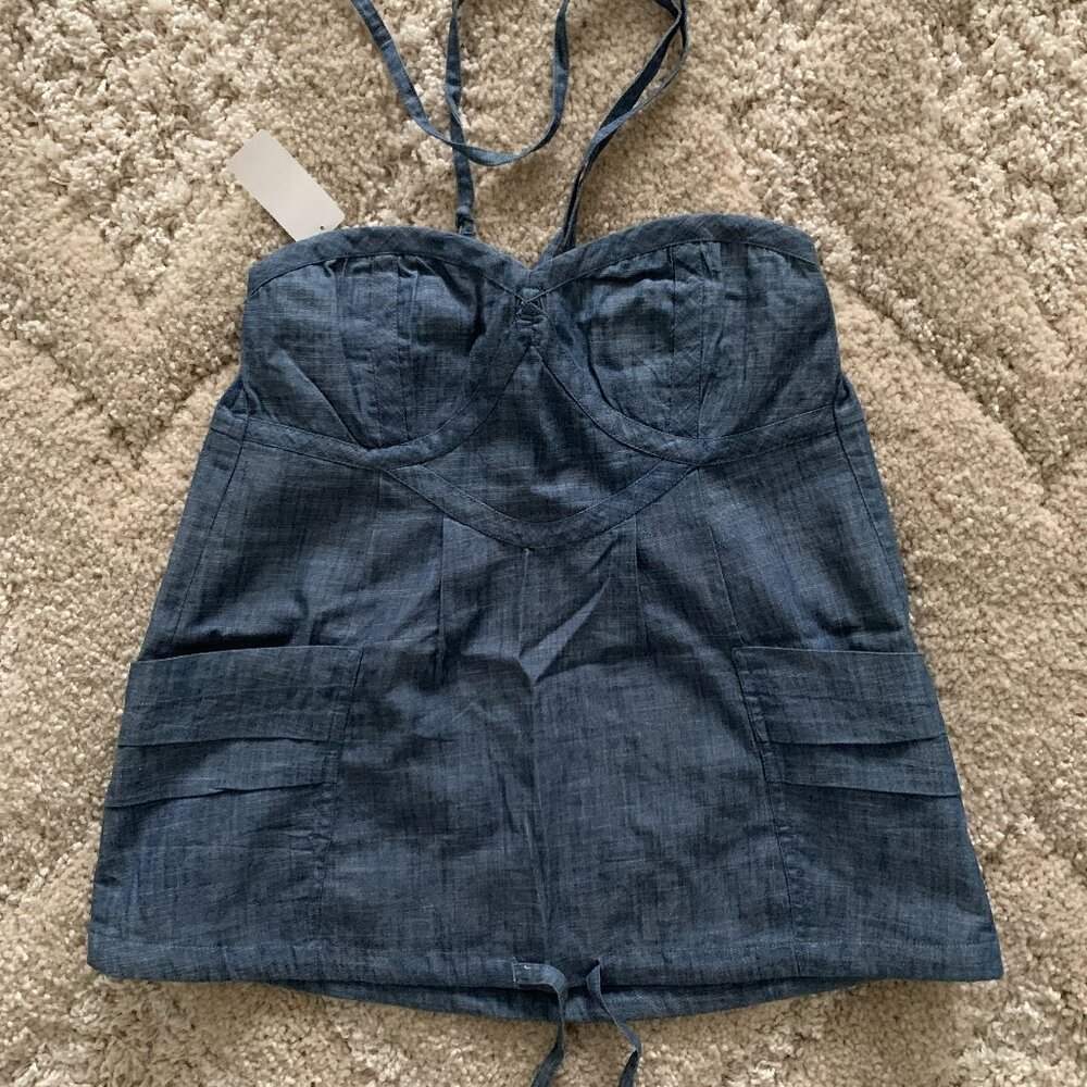 GroggyJean/Demin Top Size Small (NWT)